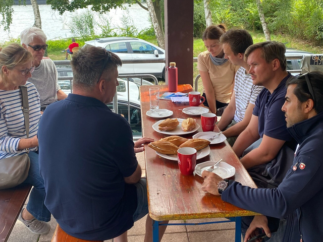 Schnuppersegeln Terrasse